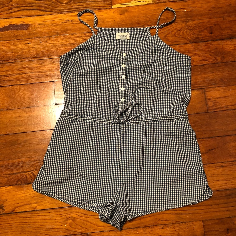 Denim and supply romper